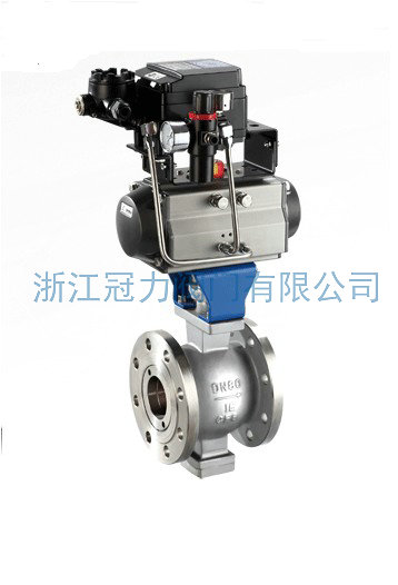 V型球閥是怎樣使活塞式執(zhí)行機(jī)構(gòu)為雙作用？